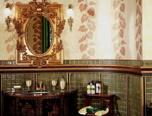 классический интерьер для ванной комнаты